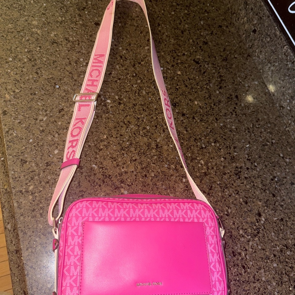 Michael Kors Vibrant Pink Crossbody Bag